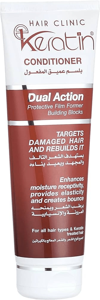 ايفا هير كلينك بلسم اي كيراتين لاصلاح الشعر التالف 230 مل - Eva